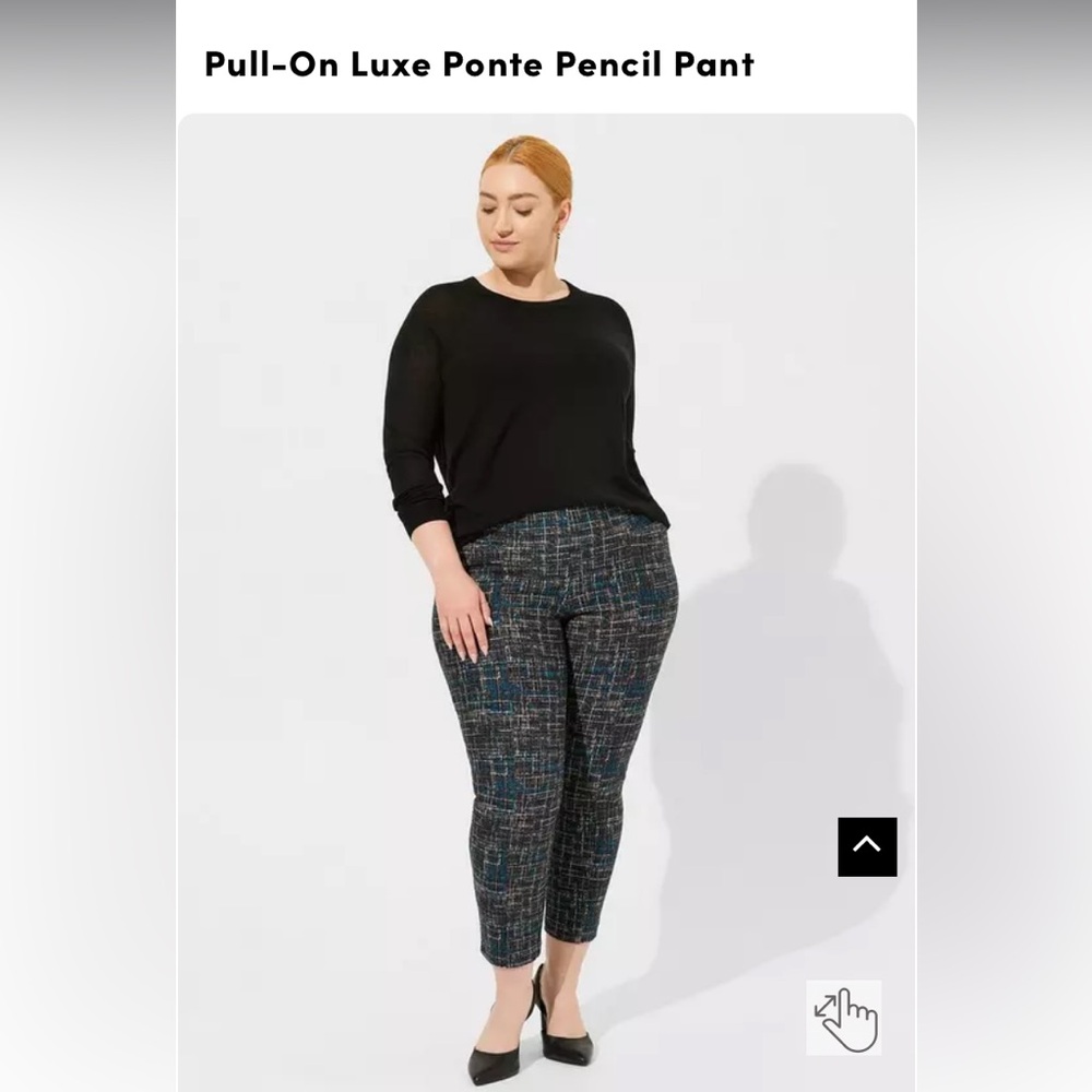 Torrid Luxe Ponte Pencil Pant